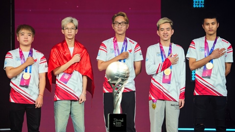 PUBG Mobile Việt Nam vô địch giải Thể thao điện tử toàn cầu 2022